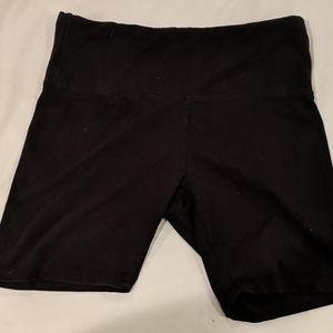 RBX high waist bike shorts, large, black